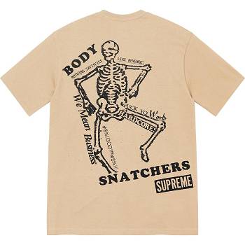 Supreme Body Snatchers Tee T Paidat Ruskea | FI242CE