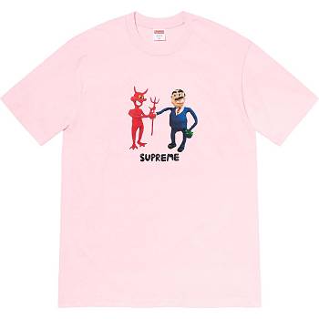 Supreme Business Tee T Paidat Pinkki | FI216CE
