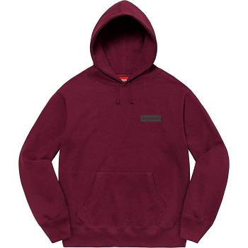 Supreme Fiend Hupullinen Puserot Viininpunainen | FI290KI