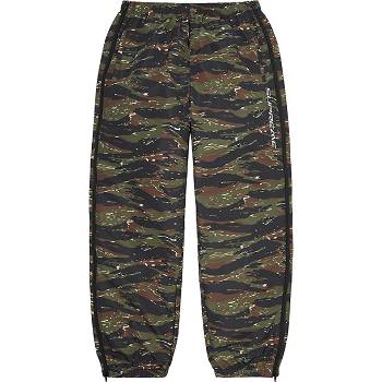 Supreme Full Zip Baggy Warm Up Pant Housut Vihreä Camo | FI428MA
