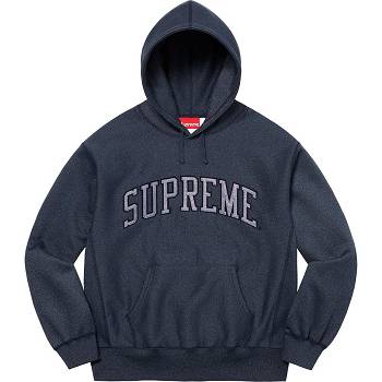 Supreme Glitter Arc Hupullinen Puserot Laivastonsininen | FI295VD