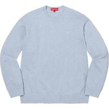 Supreme Metallic L/S Top Neulepuserot Turkoosi | FI334PQ