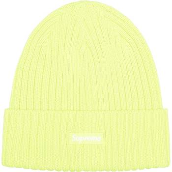 Supreme Overdyed Beanie Hatut Keltainen | FI158HK