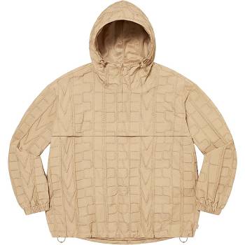Supreme Repeat Stitch Anorak Takki Ruskea | FI440SO