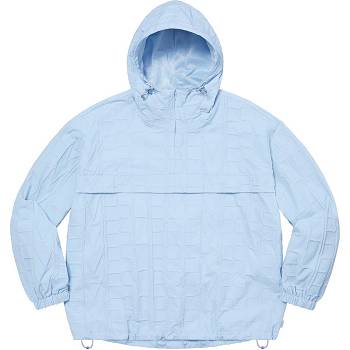 Supreme Repeat Stitch Anorak Takki Sininen | FI441DN