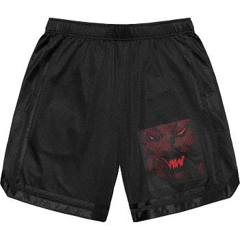Supreme Ronin Mesh Shortsit Mustat | FI350MA