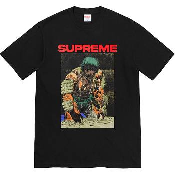 Supreme Ronin Tee T Paidat Mustat | FI239LH
