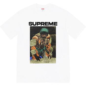 Supreme Ronin Tee T Paidat Valkoinen | FI237JJ