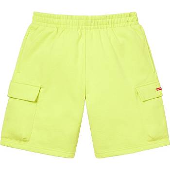 Supreme Small Box Baggy Cargo Sweat Shortsit Minttu | FI370ZG