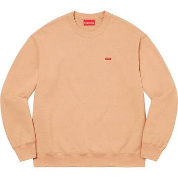 Supreme Small Box Crewneck Puserot Oranssi | FI285DN