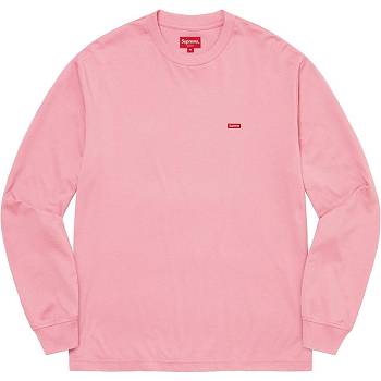 Supreme Small Box L/S Tee Neulepuserot Pinkki | FI344ZG