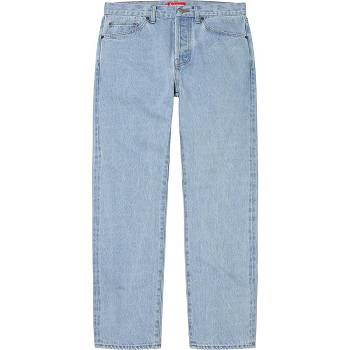 Supreme Stone Washed Slim Jean Housut Sininen | FI435UT