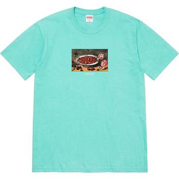 Supreme Strawberries Tee T Paidat Aqua | FI247QZ