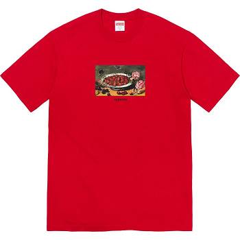 Supreme Strawberries Tee T Paidat Punainen | FI252YU