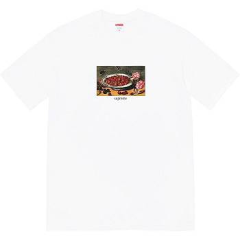 Supreme Strawberries Tee T Paidat Valkoinen | FI250RW