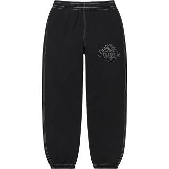 Supreme Timberland® Sweatpant Housut Mustat | FI406RW